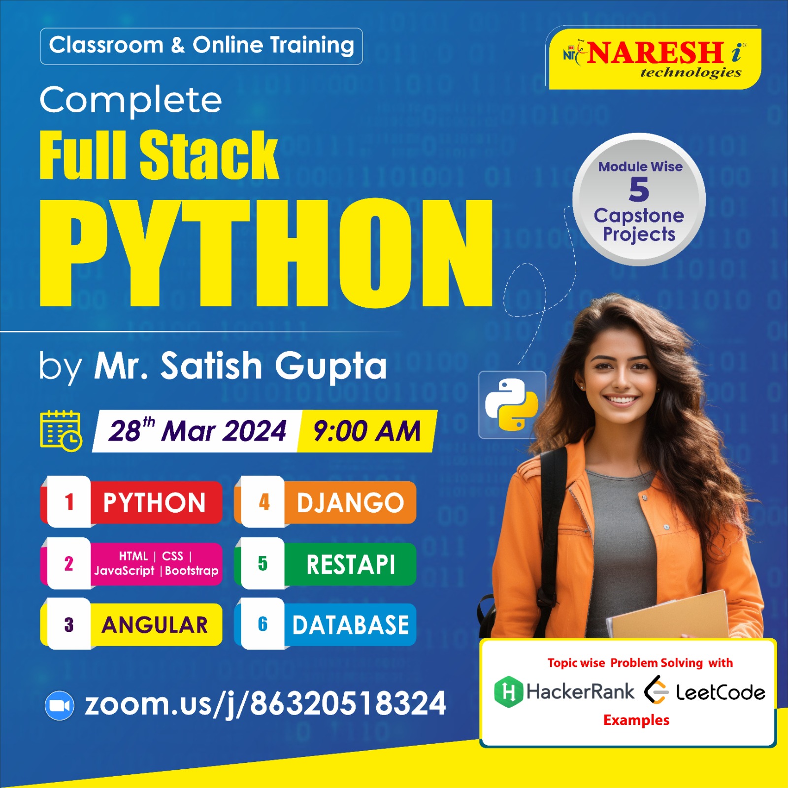 Best Full Stack Python Online Training - Naresh IT,Hyderabad,Educational & Institute,Computer Courses